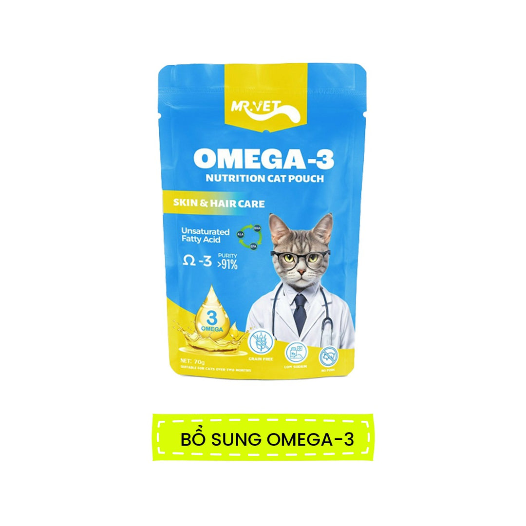 Pate Cho Mèo Mr.Vet 70G