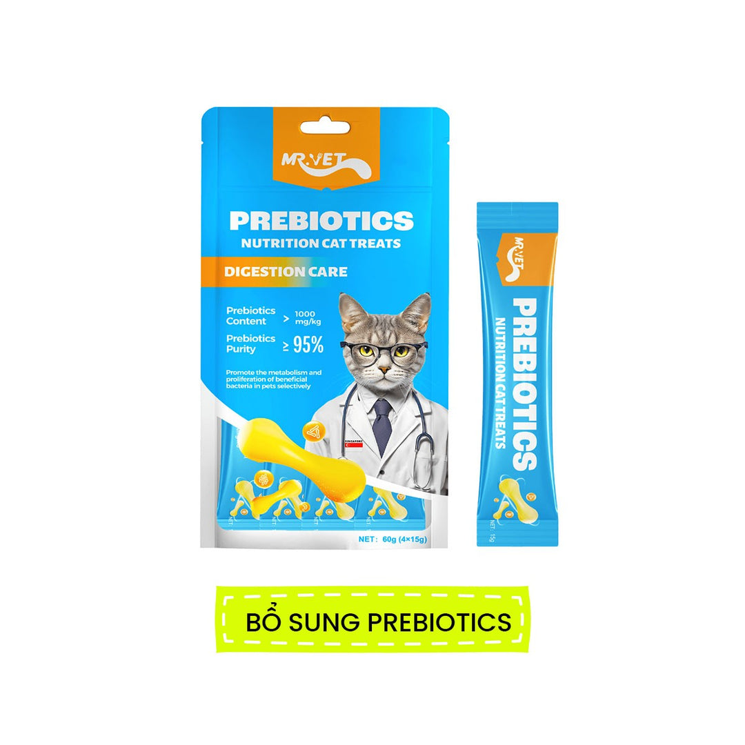 Súp Thưởng Cho Mèo Mr.Vet 60G