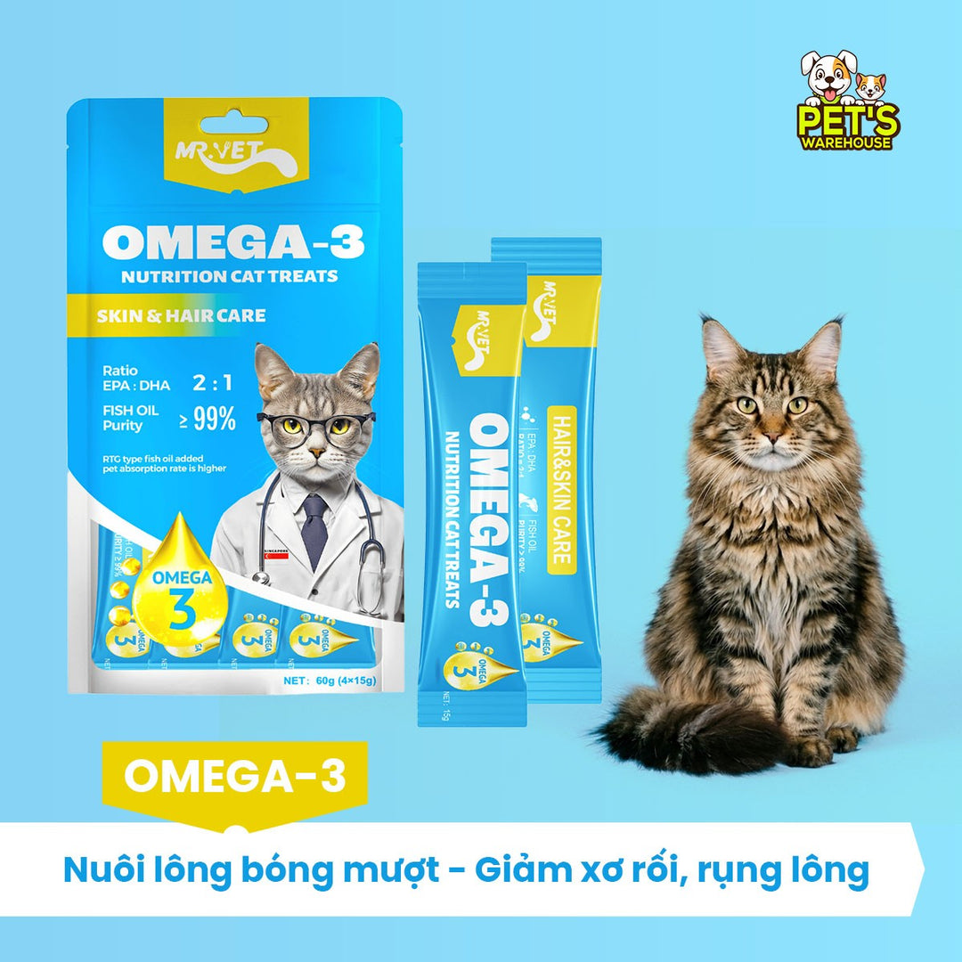 Súp Thưởng Cho Mèo Mr.Vet 60G
