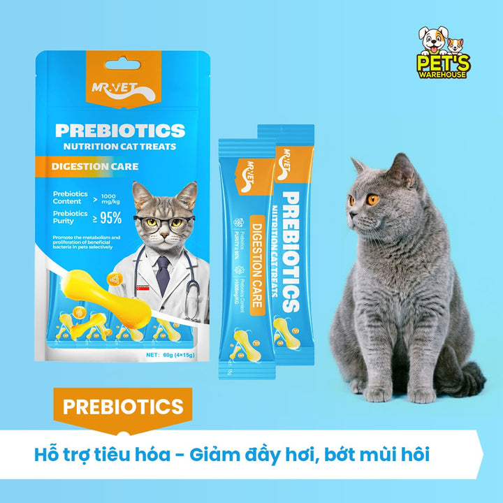 Súp Thưởng Cho Mèo Mr.Vet 60G