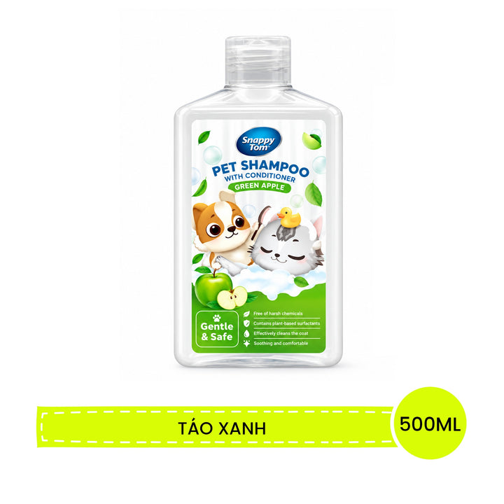 Sữa Tắm Xả Snappy Tom Cho Chó Mèo 500ML