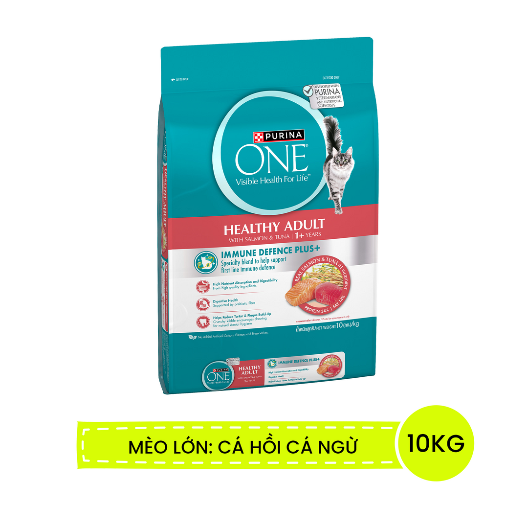 Hạt Purina One Cho Mèo Lớn & Mèo Nuôi Trong Nhà 10KG