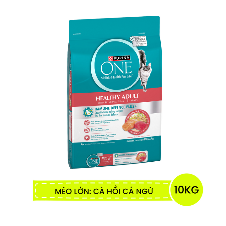 Hạt Purina One Cho Mèo Lớn & Mèo Nuôi Trong Nhà 10KG