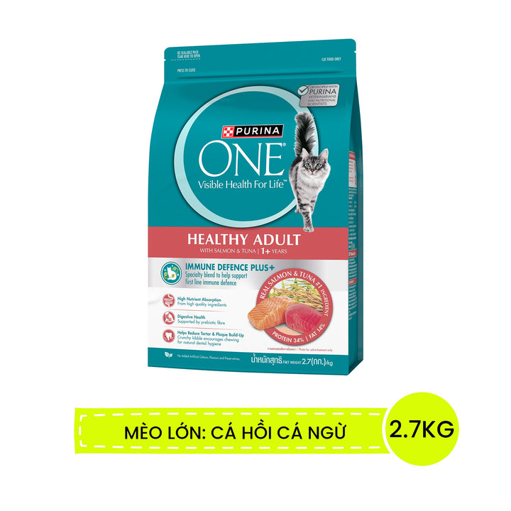 Hạt Purina One Cho Mèo Lớn & Mèo Nuôi Trong Nhà 2.7KG