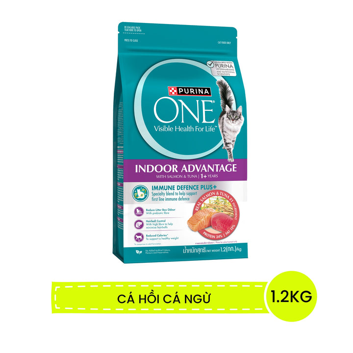[380G-1.2KG] Hạt Purina One Indoor Cho Mèo Lớn