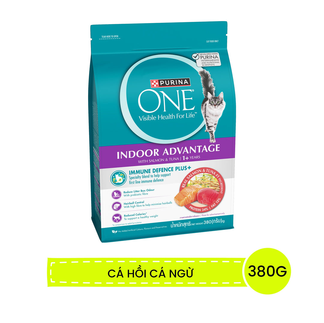 [380G-1.2KG] Hạt Purina One Indoor Cho Mèo Lớn