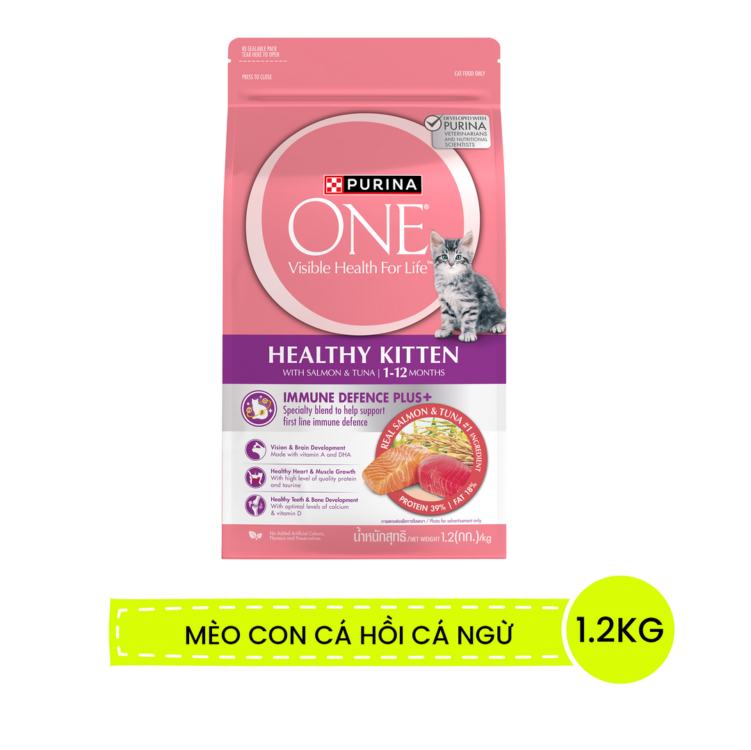 [380G-1.2KG] Hạt Purina One Cho Mèo Con & Mèo Lớn