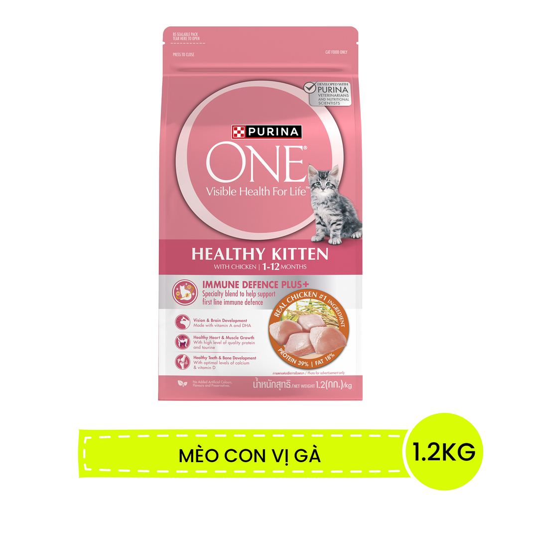 [380G-1.2KG] Hạt Purina One Cho Mèo Con & Mèo Lớn