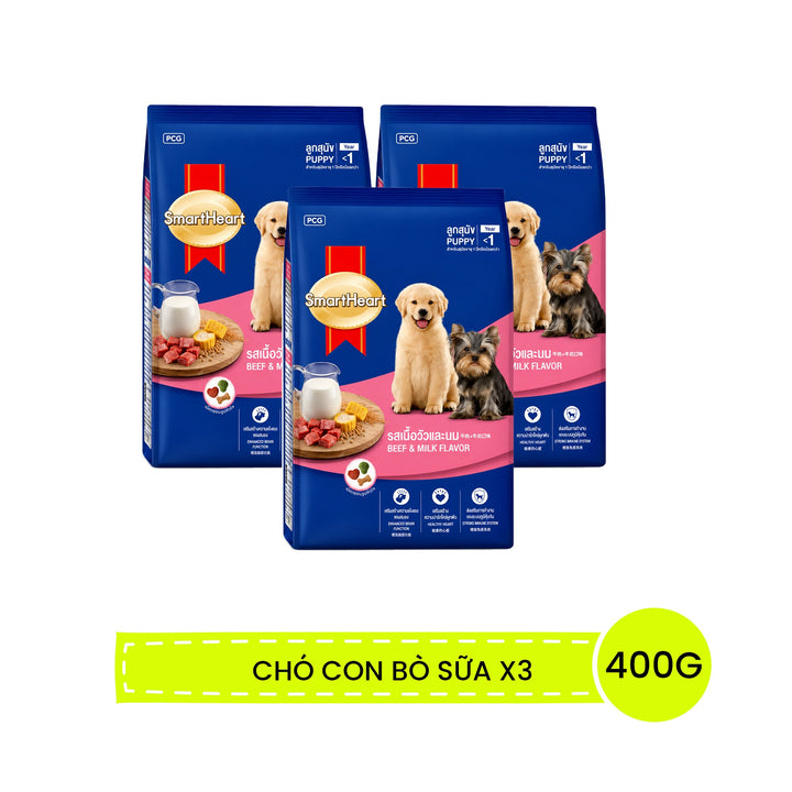 Hạt Smart Heart Chó Con  & Chó lớn, 400g