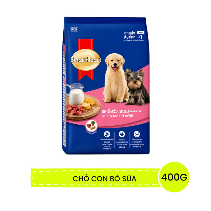 Hạt Smart Heart Chó Con  & Chó lớn, 400g