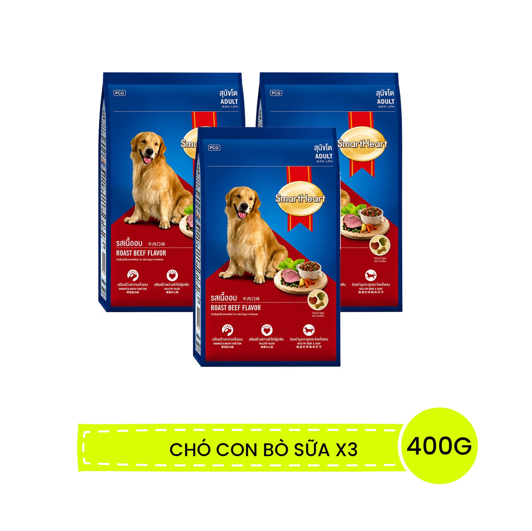 Hạt Smart Heart Chó Con  & Chó lớn, 400g