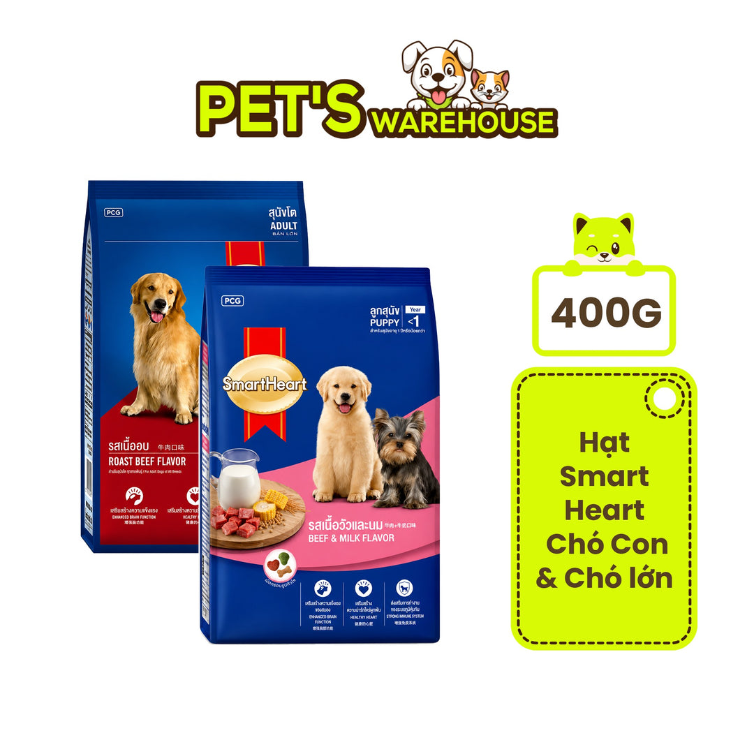 Hạt Smart Heart Chó Con  & Chó lớn, 400g