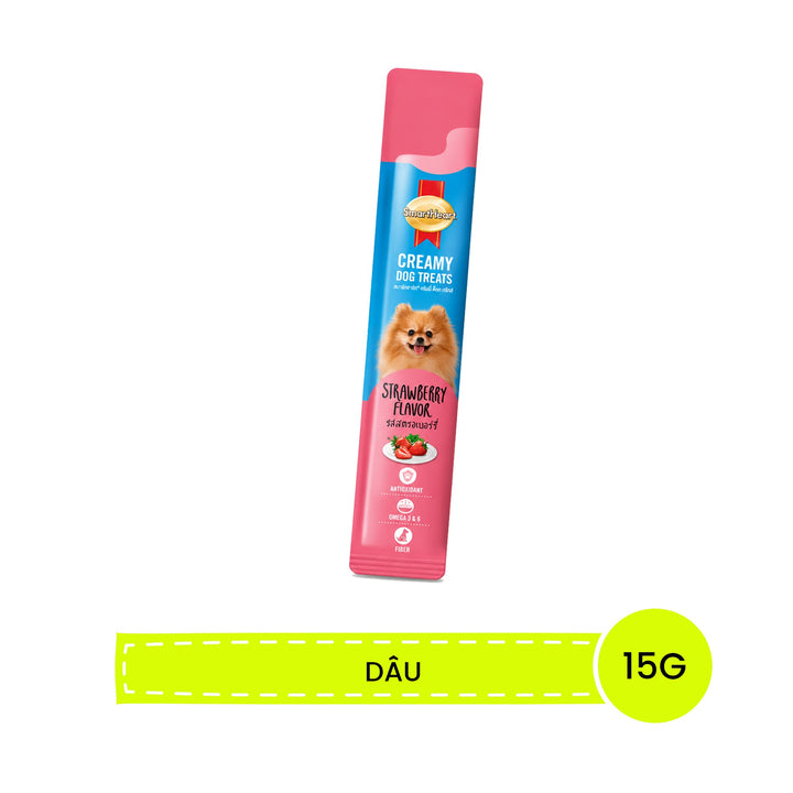 Súp Thưởng SmartHeart Creamy Cho Chó Tuýp 15g