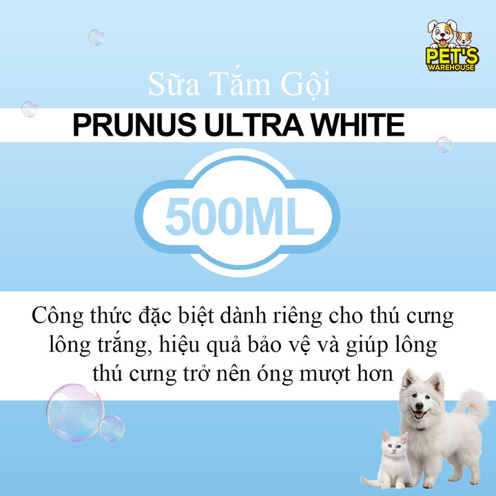 Sữa Tắm Prunus Aroma Chó Mèo 500ML