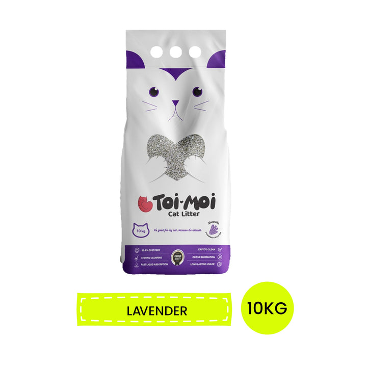 Cát Đất Sét Toi Moi Vệ Sinh Mèo 5KG – 10KG