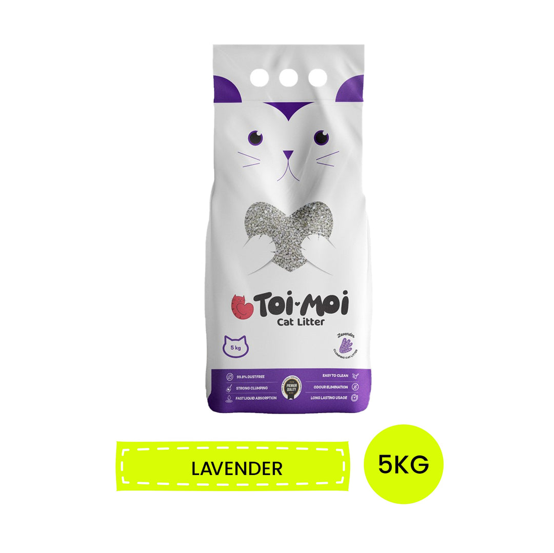 Cát Đất Sét Toi Moi Vệ Sinh Mèo 5KG – 10KG