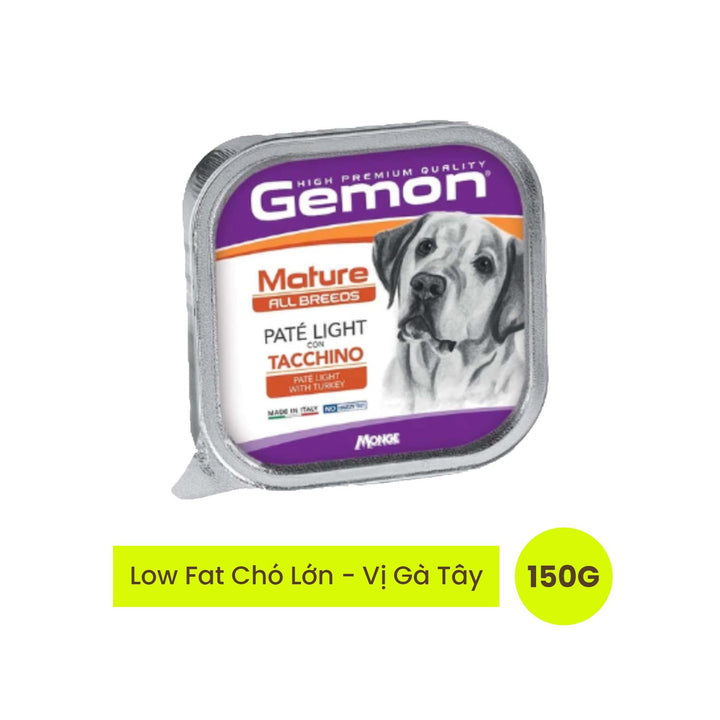 Pate Gemon Chó Mọi Lứa Tuổi  150G