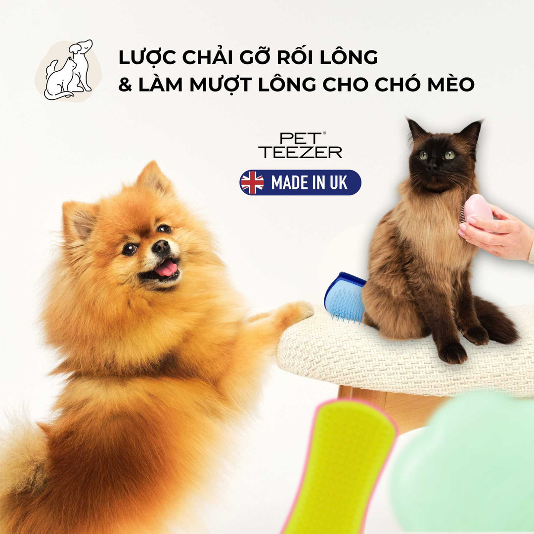 Lược gỡ rối lông Tangle Teezer cho chó mèo, nhiều màu