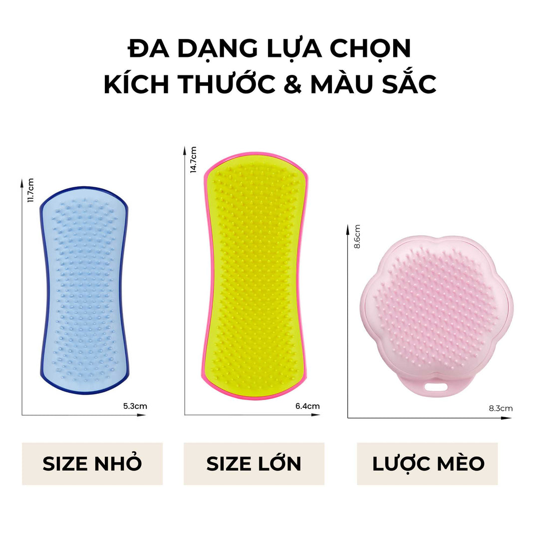 Lược gỡ rối lông Tangle Teezer cho chó mèo, nhiều màu