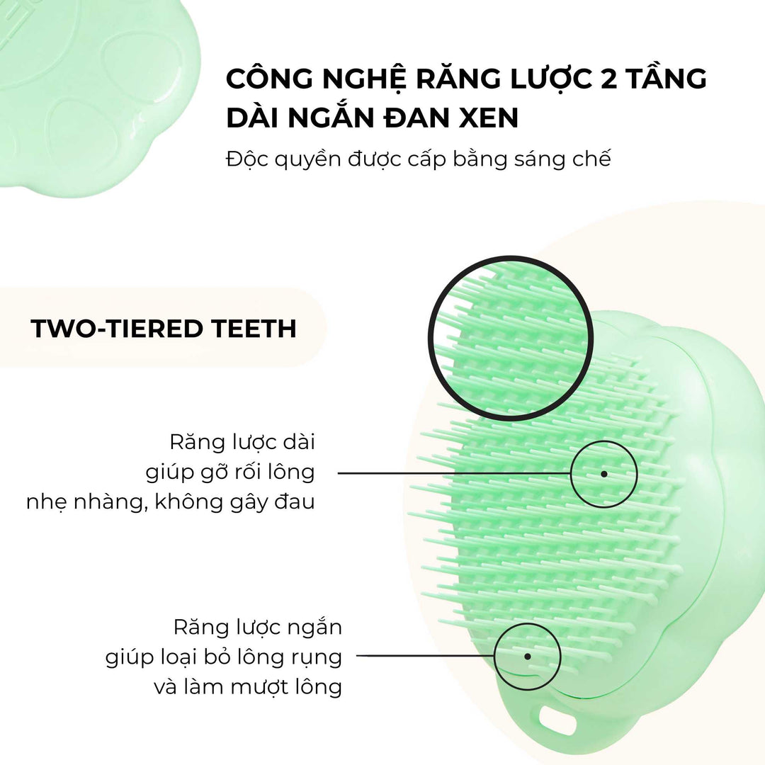 Lược gỡ rối Tangle Teezer cho mèo - Cat Teezer