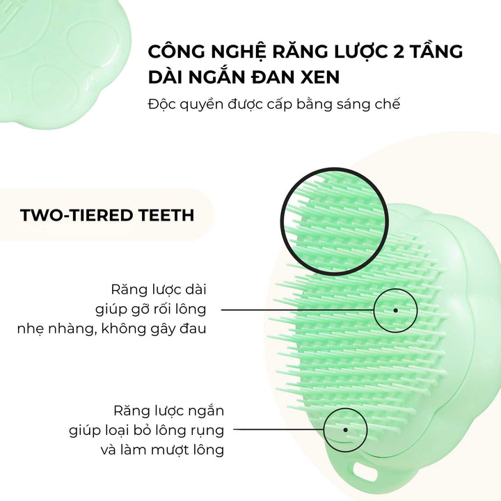 Lược gỡ rối Tangle Teezer cho mèo - Cat Teezer