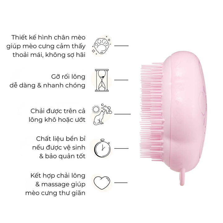 Lược gỡ rối Tangle Teezer cho mèo - Cat Teezer