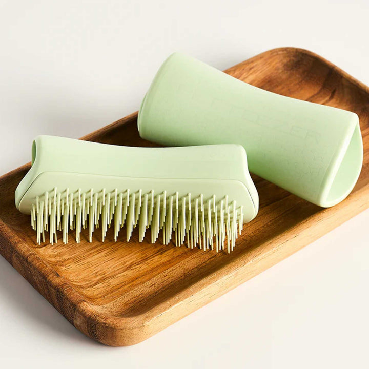 Lược gỡ rối Tangle Teezer Puppy Brush- Green, Chải lông nhẹ nhàng, êm ái