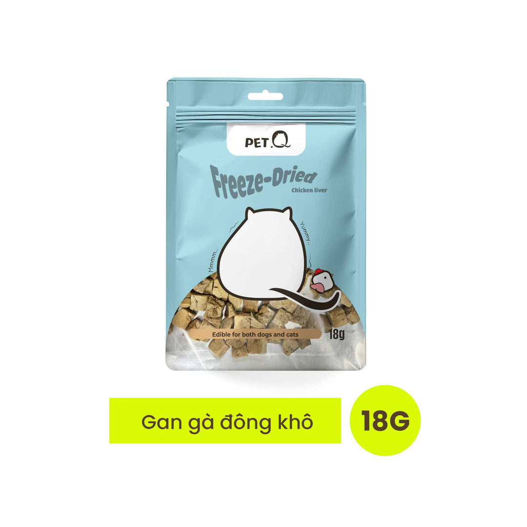 [12G-20G] Snack Đông Khô Cho Chó Mèo PetQ