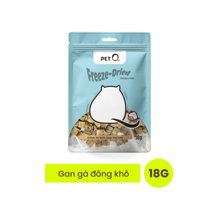 [12G-20G] Snack Đông Khô Cho Chó Mèo PetQ