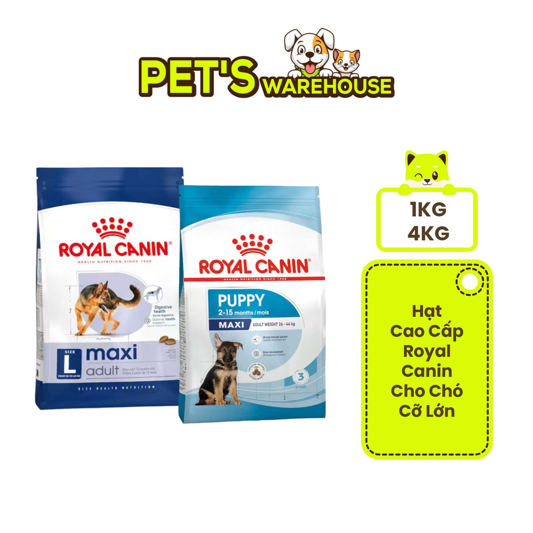 [1KG-4KG] Hạt Royal Canin Maxi Chó