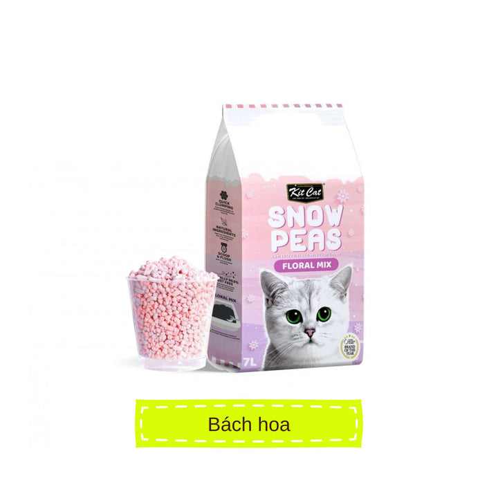 [7L] Cát Đậu Tuyết Snow Peas Kit Cat Mèo