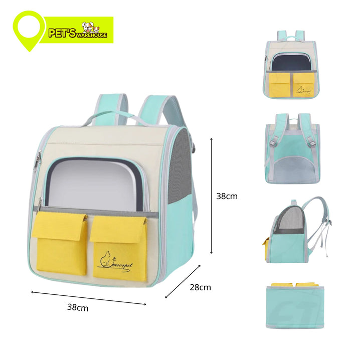 Balo Túi Đôi Moorpet Vận Chuyển Mèo và Chó Nhỏ dưới 7Kg