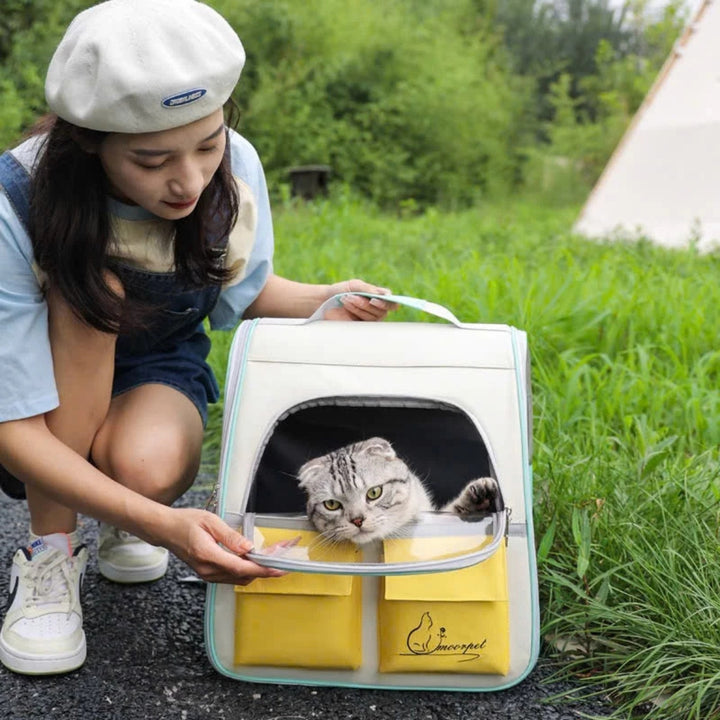 Balo Túi Đôi Moorpet Vận Chuyển Mèo và Chó Nhỏ dưới 7Kg