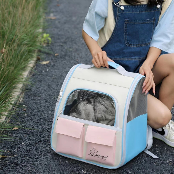 Balo Túi Đôi Moorpet Vận Chuyển Mèo và Chó Nhỏ dưới 7Kg