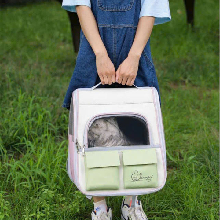 Balo Túi Đôi Moorpet Vận Chuyển Mèo và Chó Nhỏ dưới 7Kg