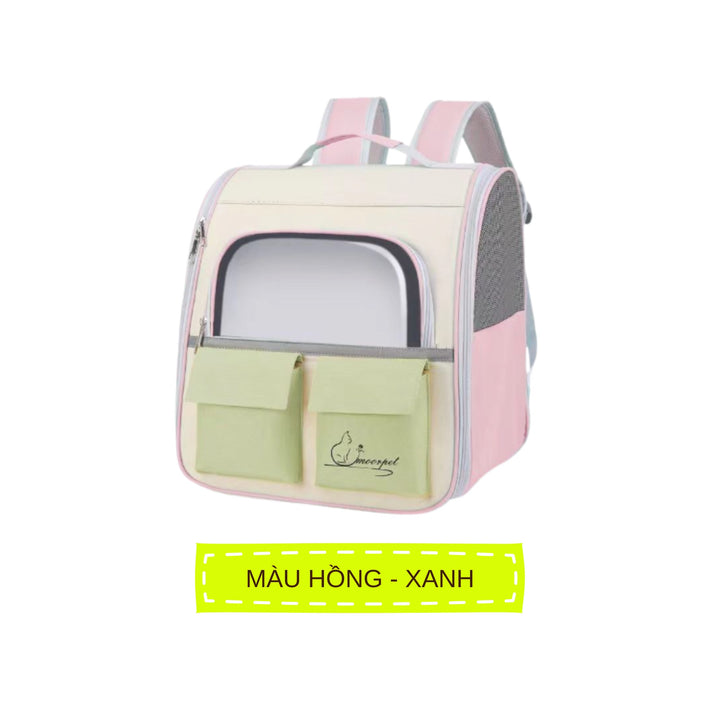 Balo Túi Đôi Moorpet Vận Chuyển Mèo và Chó Nhỏ dưới 7Kg