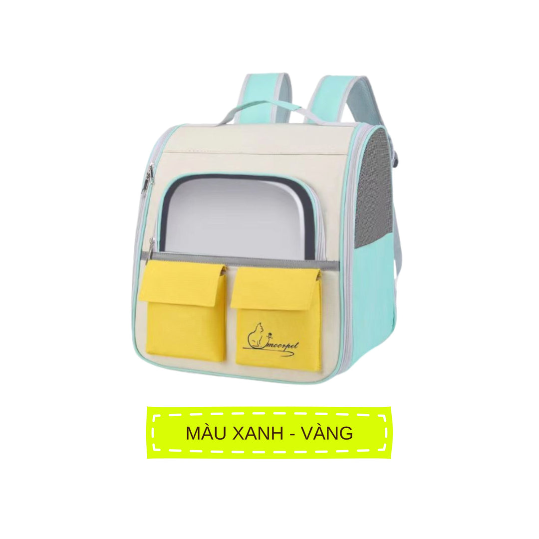 Balo Túi Đôi Moorpet Vận Chuyển Mèo và Chó Nhỏ dưới 7Kg