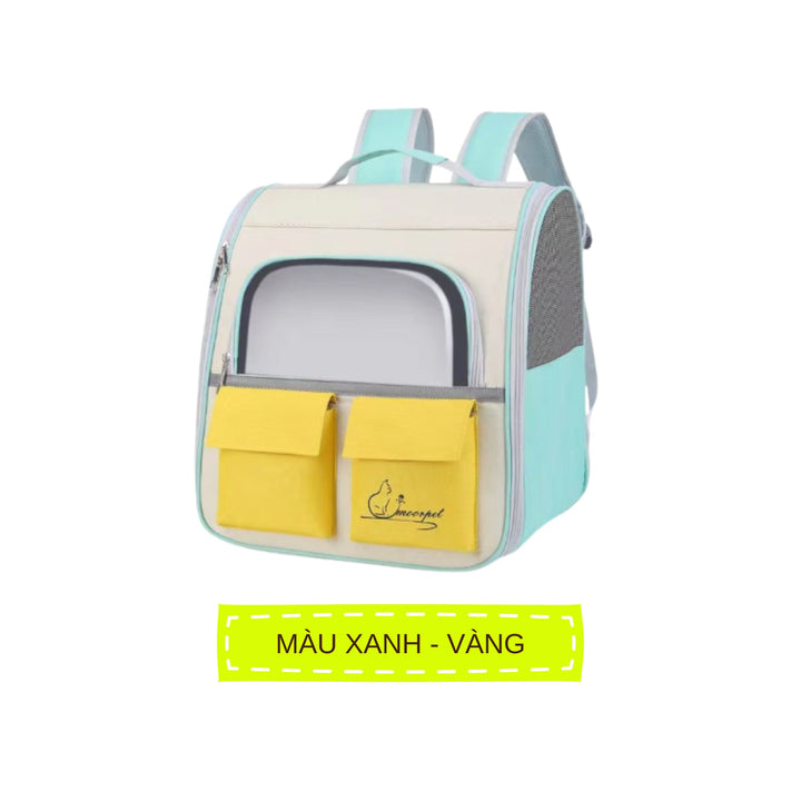 Balo Túi Đôi Moorpet Vận Chuyển Mèo và Chó Nhỏ dưới 7Kg