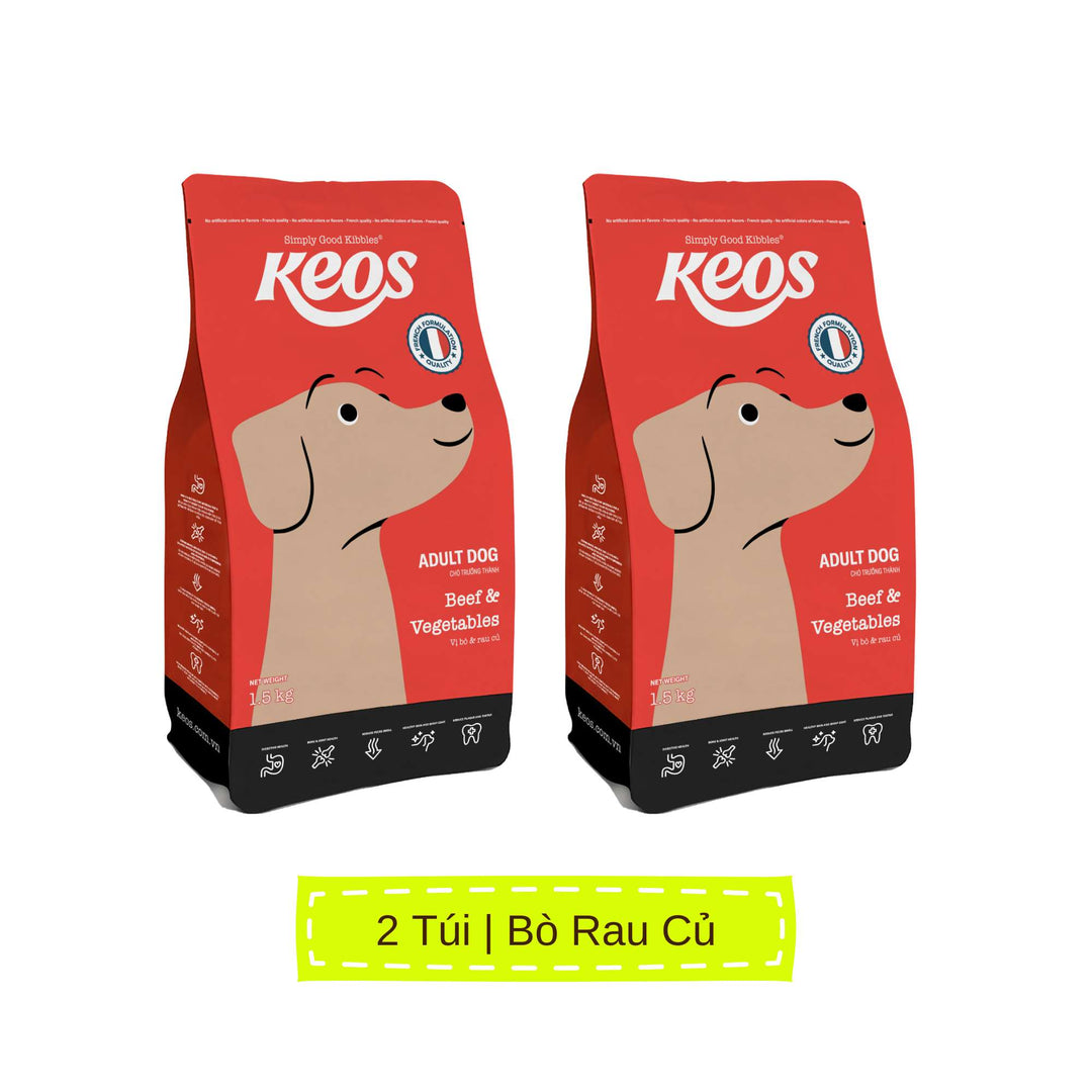[1.5KG] Hạt Keos Chó Mọi Lứa Tuổi