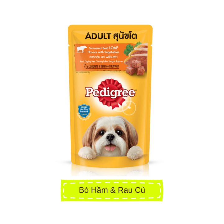 [80G - 130G] Pate Pedigree Chó Mọi Lứa Tuổi