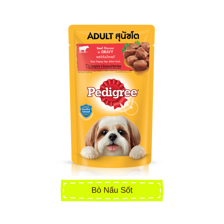 [80G - 130G] Pate Pedigree Chó Mọi Lứa Tuổi