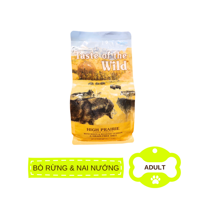 [500G] Hạt Cho Chó Taste of the Wild Các Loại, Chọn Vị Theo Nhu Cầu Boss