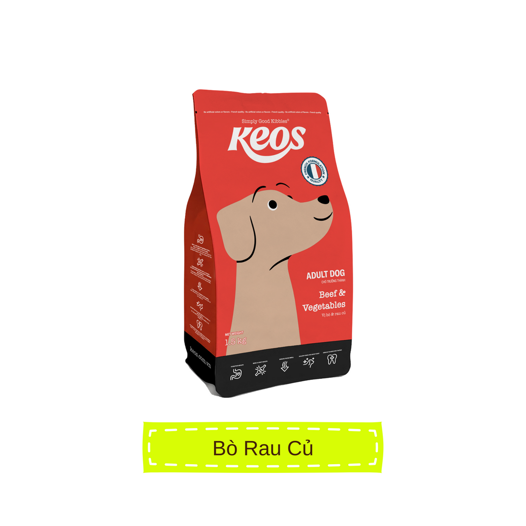 [1.5KG] Hạt Keos Chó Mọi Lứa Tuổi