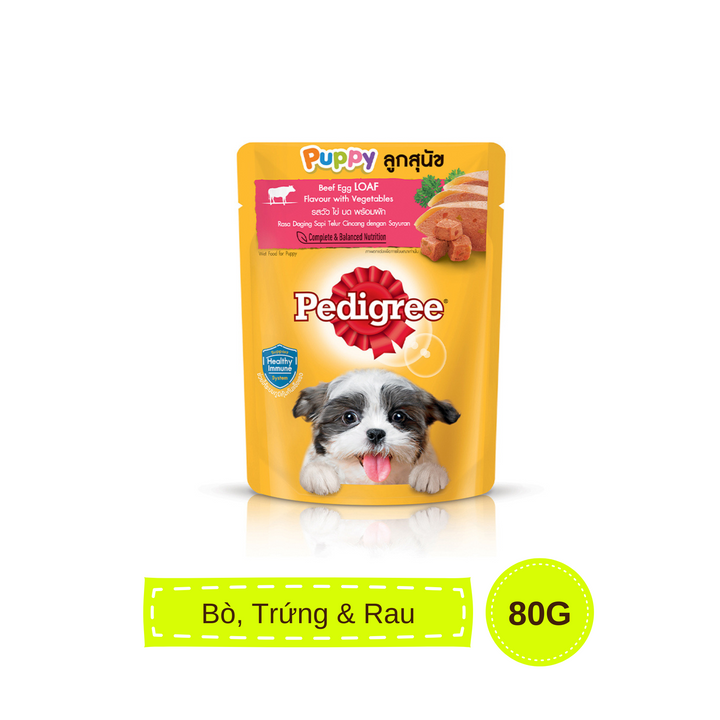 [80G - 130G] Pate Pedigree Chó Mọi Lứa Tuổi