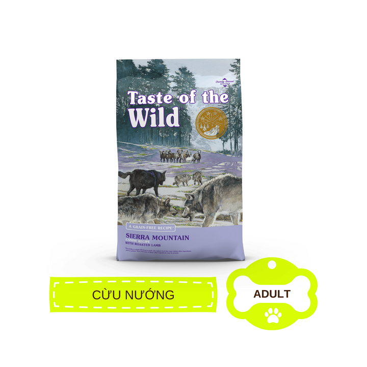 [500g - 2kg] Hạt Cho Chó Taste of the Wild Các Loại, Mọi Lứa Tuổi