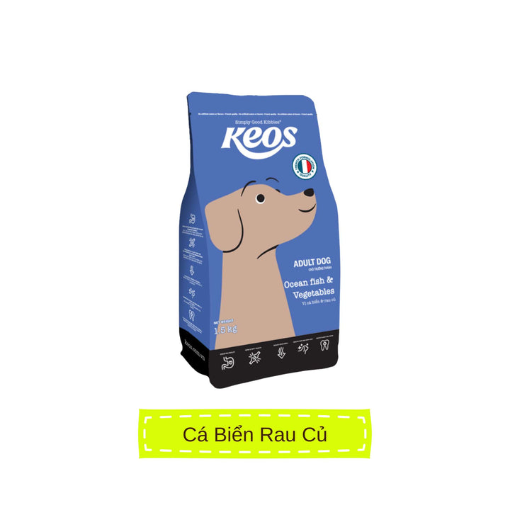 [1.5KG] Hạt Keos Chó Mọi Lứa Tuổi