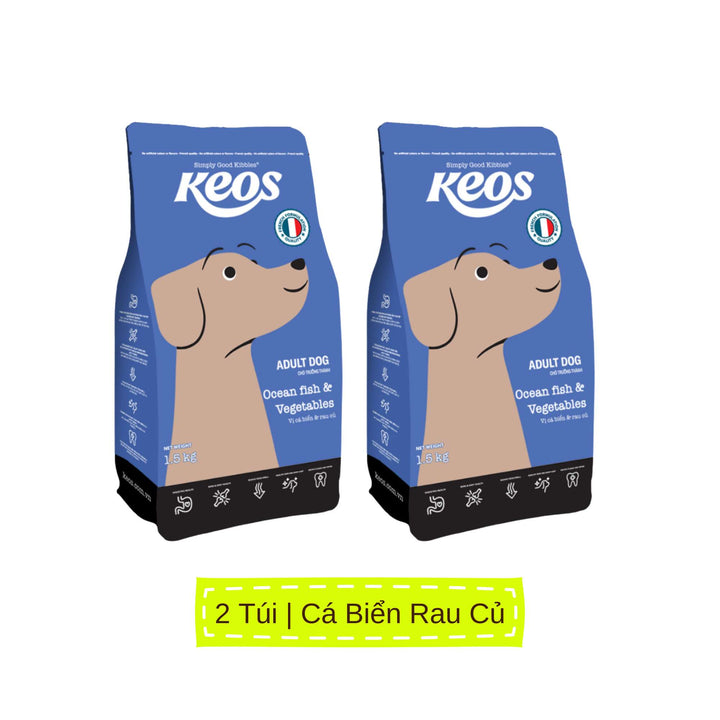 [1.5KG] Hạt Keos Chó Mọi Lứa Tuổi