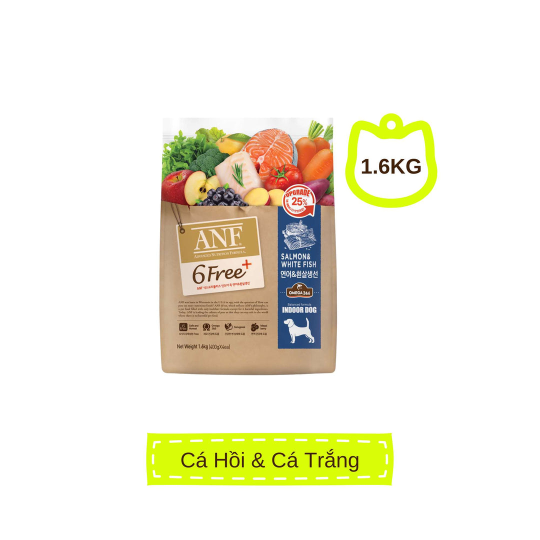 [1.6KG - 5.6KG] Hạt Anf 6Free+ Cao Cấp Chó Mọi Lứa Tuổi