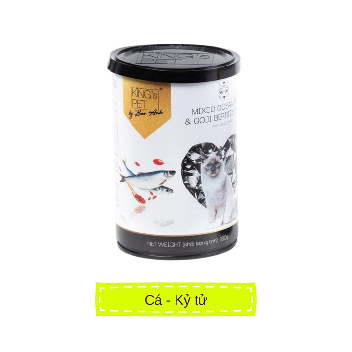[Combo 12 lon] Pate King's Pet Chó Mèo Mọi Lứa Tuổi 380G