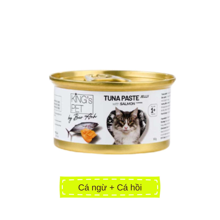 Pate King's Pet Bảo Anh Mèo Mọi Lứa Tuổi Lon 85G